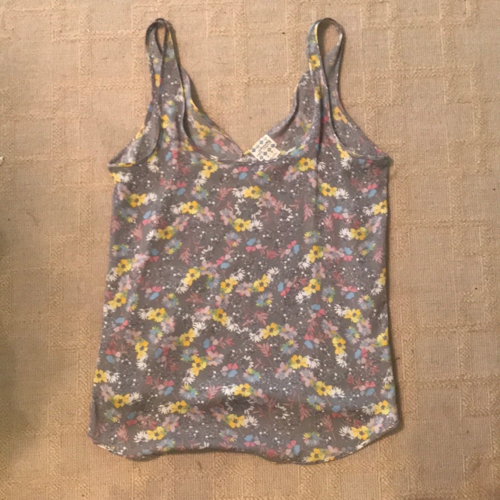 Free People Silk Top